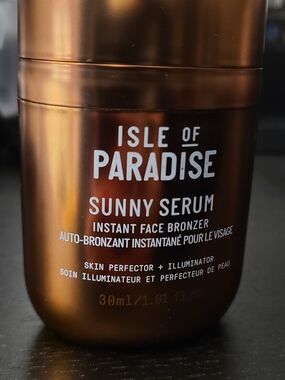 Isle of Paradise Sunny Serum Instant Face Bronzer